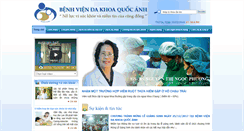 Desktop Screenshot of benhvienquocanh.com.vn